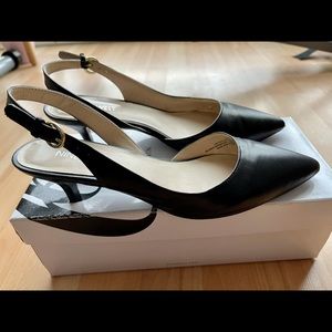 Black Kitten Heels; Nine West Size 7M